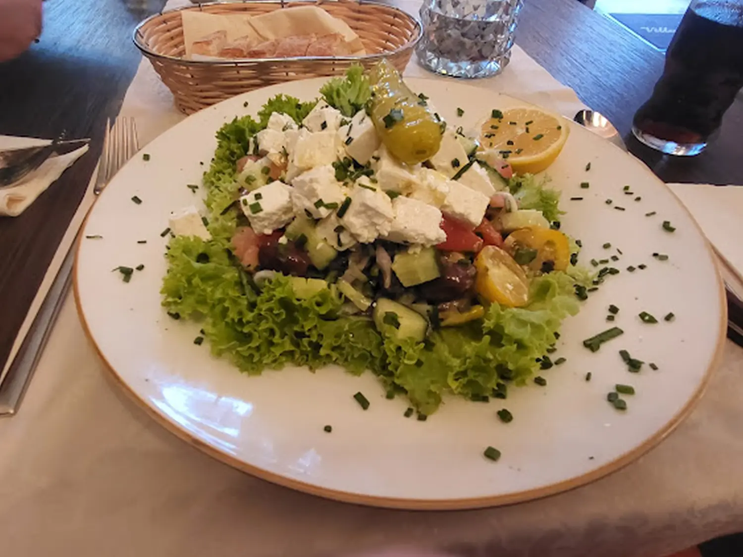 Salat von Villa Wagner